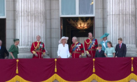 A Londres, un défilé aérien pour célébrer l'anniversaire du roi
