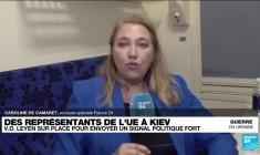 Des représentants de l'UE à Kiev pour afficher leur soutien à l'Ukraine