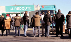 Une manifestation à Wattrelos, le 3 février 2014. (illustration) ( AFP / PHILIPPE HUGUEN )