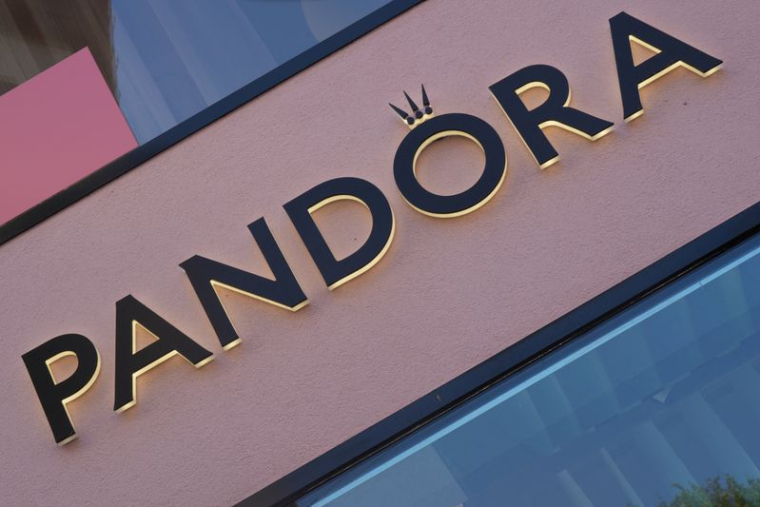 La marque danoise de bijoux Pandora