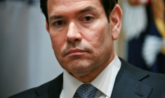 Le secrétaire d'Etat américain Marco Rubio à la Maison blanche à Washington, le 26 mars 2026 ( AFP / Jim WATSON )