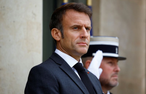 Emmanuel Macron à l'Elysée