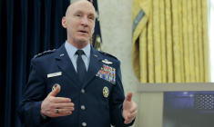 Le général David Allvin, le 21 mars 2025, à Washington DC ( GETTY IMAGES NORTH AMERICA / ANNA MONEYMAKER )