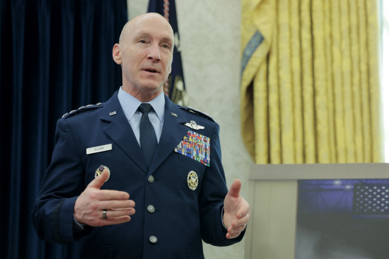 Le général David Allvin, le 21 mars 2025, à Washington DC ( GETTY IMAGES NORTH AMERICA / ANNA MONEYMAKER )