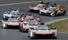 Des pilotes au départ des 24 Heures du Mans (Sarthe), le 14 juin 2025 ( AFP / Fred TANNEAU )
