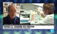 Covid-19 : course au vaccin, l'espoir d'une distribution planétaire