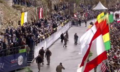 Liban: le pape Léon XIV arrive au monastère Saint Maron au deuxième jour de sa visite