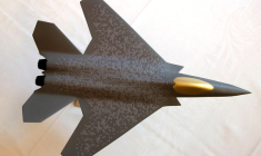 Une maquette du Système de combat aérien du futur (SCAF)