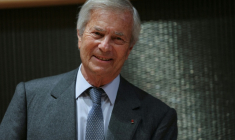 Le milliardaire conservateur Vincent Bolloré à l'Assemblée nationale à Paris, le 24 mars 2026, pour une audition par la commission d'enquête parlementaire sur l'audiovisuel public ( AFP / Thomas SAMSON )