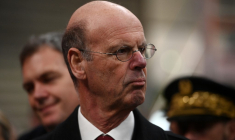 Eric Lombard, à La Rochelle, le 14 mars 2025 ( AFP / CHRISTOPHE ARCHAMBAULT )