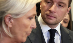 Jordan Bardella et Marine Le Pen au Salon de l'agriculture à Paris le 26 février 2026 ( AFP / Ludovic MARIN )