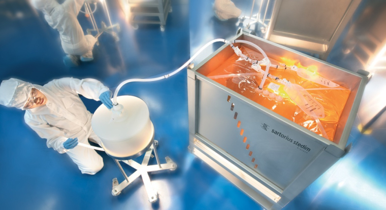 Depuis le début de l'année, l'action Sartorius Stedim s'est envolée de 70%. (© Sartorius)