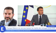 Pourquoi Macron ne veut pas baisser les impôts des ménages avant 2025 ?