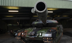 Un blindé Leopard 2. (illustration) ( AFP / INA FASSBENDER )
