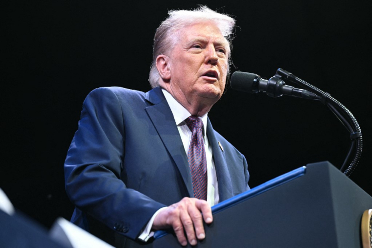 Donald Trump à Washington, aux États-Unis, le 8 septembre 2025. ( AFP / SAUL LOEB )