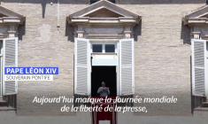 Liberté de la presse: le pape rend hommage aux journalistes "victimes des guerres"