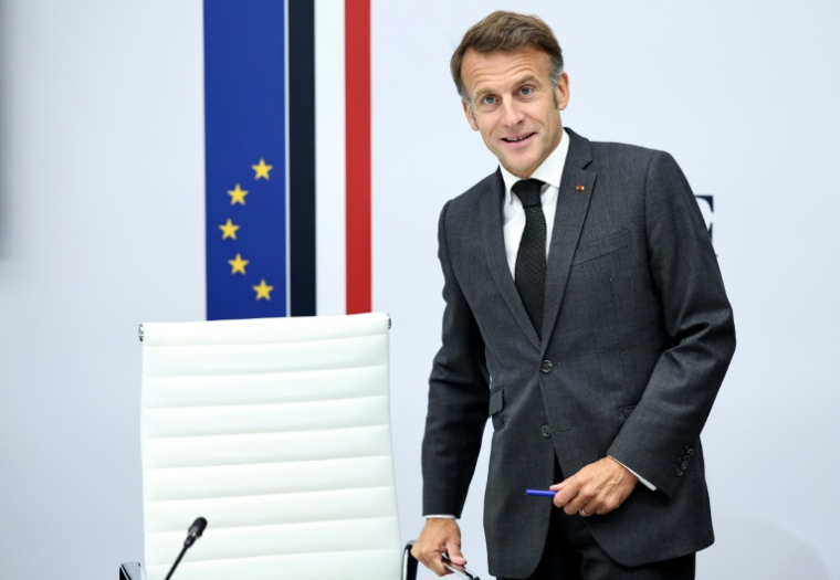 Le président Emmanuel Macron à Paris le 11 juin 2026 ( POOL / SIMON WOHLFAHRT )