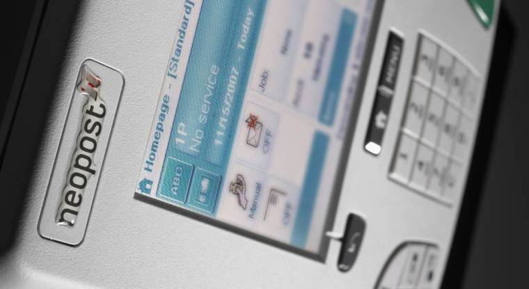 Une machine de traitement du courrier Neopost. (© Neopost)