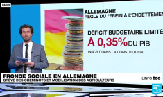En Allemagne, la grogne sociale monte alors que l'économie ralentit