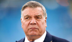 Une fresque hommage à Sam Allardyce... en train de manger des frites