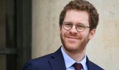 Le ministre des Comptes publics David Amiel à Paris le 20 mai 2026 ( AFP / Ludovic MARIN )