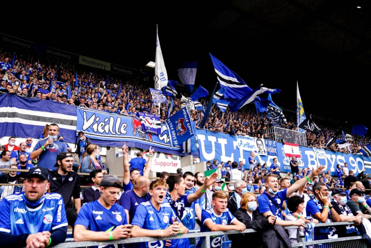 Les ultras strasbourgeois change de manière de protester