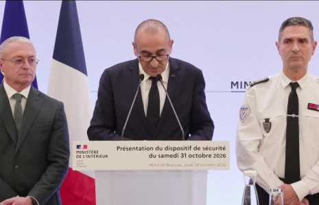 Manifestations du 31 octobre : 70.000 policiers et gendarmes mobilisés (Nuñez)