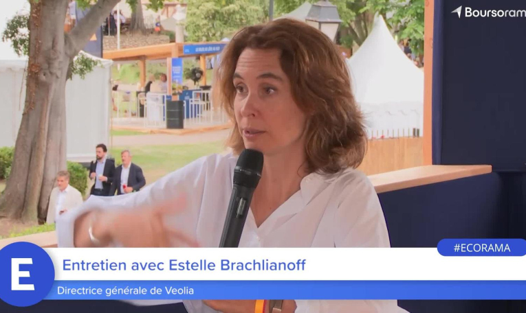 Estelle Brachlianoff (Veolia) : "Les solutions écologiques que propose veolia protègent le pouvoir d'achat"