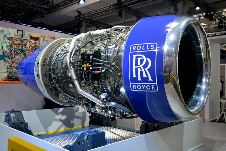 Une turbine Rolls-Royce