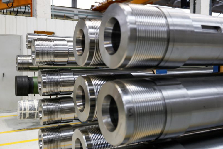 L'usine d'armement du fournisseur de systèmes de défense militaire KNDS à Bourges