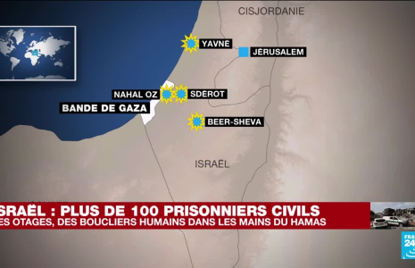 Attaques sur Israël : les otages, des boucliers humains dans les mains du Hamas