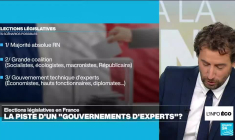 Législatives en France : la piste d'un "gouvernement d'experts"