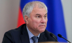Le président de la Douma d'État russe, Viatcheslav Volodine