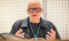 Paul Marchant, à Dublin, le 12 novembre 2024 ( AFP / PAUL FAITH )