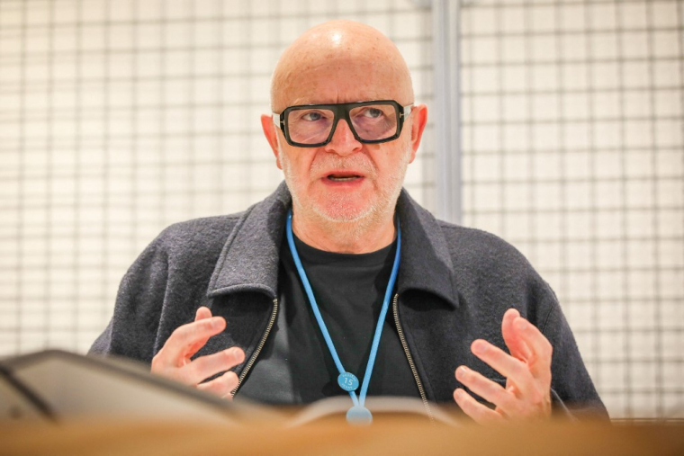 Paul Marchant, à Dublin, le 12 novembre 2024 ( AFP / PAUL FAITH )