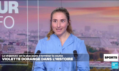 Vendée Globe : Violette Dorange sur France 24