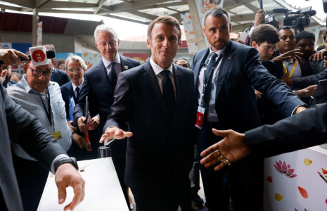 Emmanuel Macron lors du sommet du G20