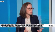 Guerre en Ukraine : « la justice ukrainienne est droite et solide »