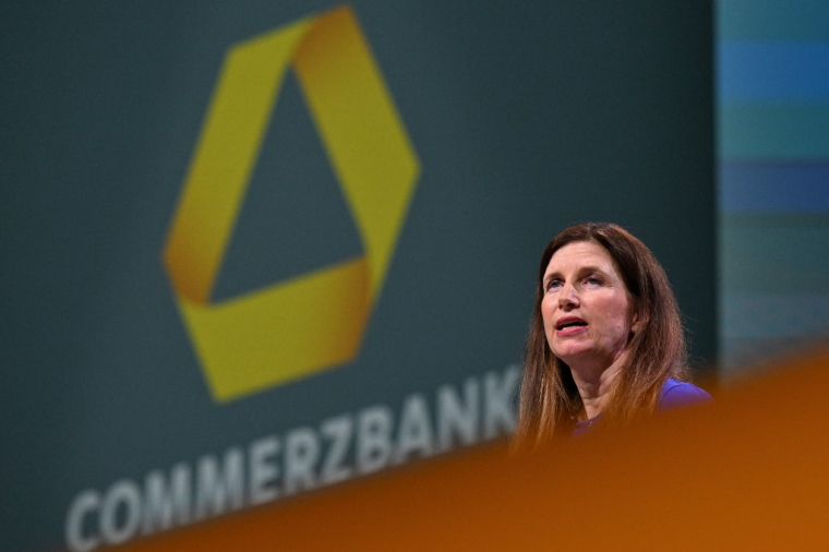 Bettina Orlopp à Wiesbaden, en Allemagne, le 15 mai 2025. ( AFP / KIRILL KUDRYAVTSEV )