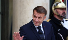 Le président français Emmanuel Macron