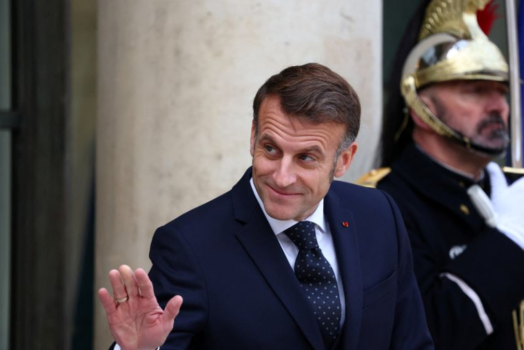 Le président français Emmanuel Macron