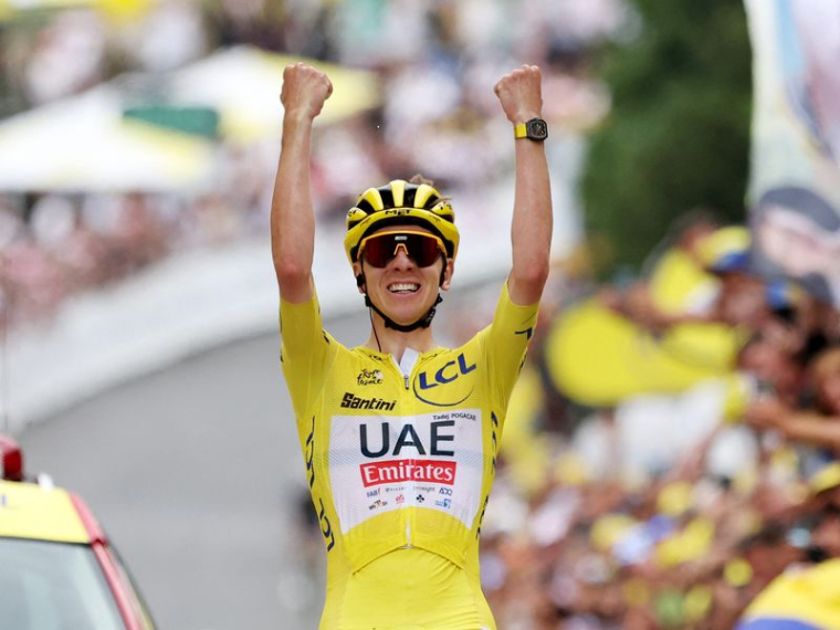 Tadej Pogacar remporte l'étape 19 du Tour de France