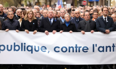 Marche contre l'antisémitisme à Paris