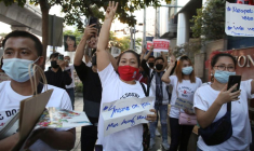 L'UE ET LONDRES DEMANDENT UNE RÉUNION DU CONSEIL DES DROITS DE L'HOMME SUR LA BIRMANIE