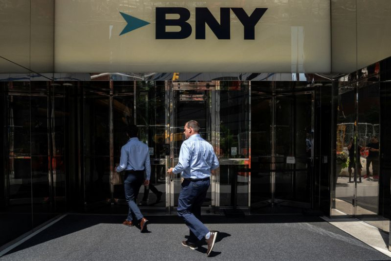 Les bureaux de la banque d'investissement BNY Mellon
