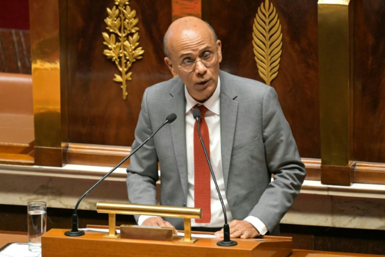 Le député Philippe Naillet à l'Assemblée nationale, le 23 janvier 2025 à Paris ( AFP / Bertrand GUAY )