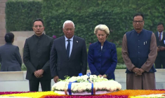 Les dirigeants de l'UE visitent le mémorial Gandhi alors que l'UE et l'Inde signent un accord