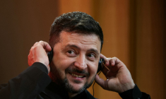 Volodymyr Zelensky, à Paris, le 13 mars 2026 ( AFP / ALAIN JOCARD )