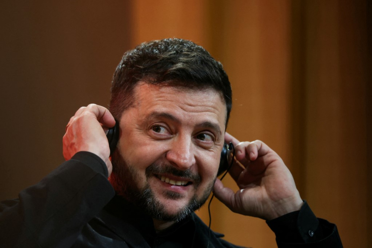 Volodymyr Zelensky, à Paris, le 13 mars 2026 ( AFP / ALAIN JOCARD )