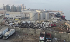 Yemen: des véhicules endommagés après une frappe sur le port d'Al-Mukalla